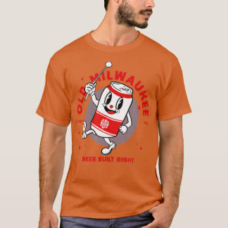 Camiseta Velha Milwaukee Retro Mascot