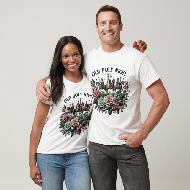 Camiseta Velha Noite Santa (Unissex)