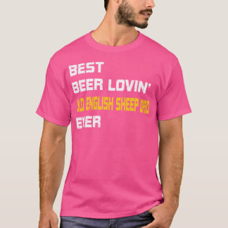Camiseta Velha ovelha inglesa que ama o velho inglês
