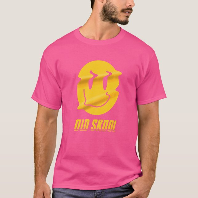 Camiseta Velha Skool Rave Oldskool Raver (Frente)