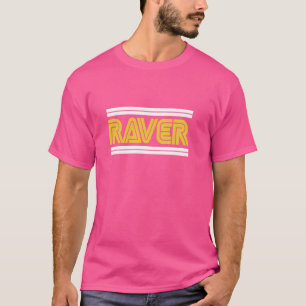Camiseta Velha Skool Raver, Ravido, Rave Dance Music