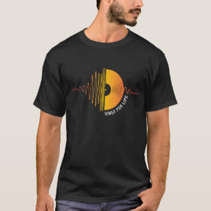 Camiseta Velha Skool Vinyl, pavimentos de Amor, Vinil Lover