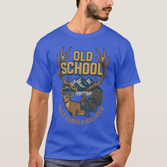 Camiseta Velha Veado da Escola e Design da Turquia (Frente)