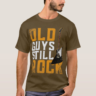 Camiseta Velhas Caras Ainda Pedem Violão Elétrico Guitarris