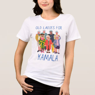 Camiseta Velhas Senhoras para Kamala