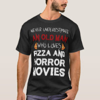 Velho ama Pizza e Filme de Horror de Filme
