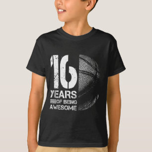 Camiseta Velho Basquete Anos de Basquete Jogador 16º 16 Lau