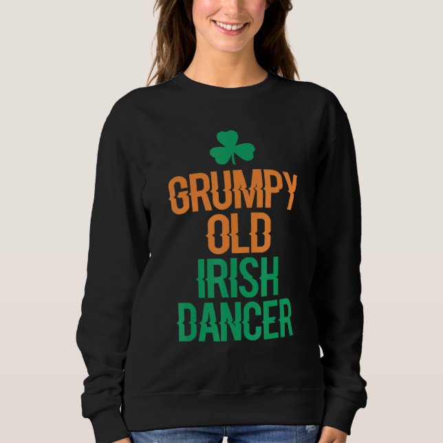 Camiseta Velho Dançarino Irlandês Grumpy (Frente)
