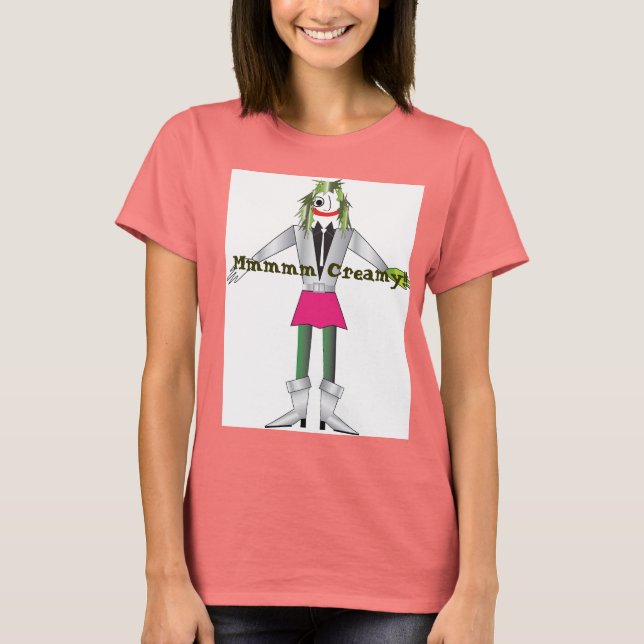 Camiseta Velho Greg, Mmmm Creamy! (Frente)