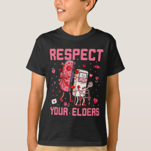 Camiseta Velho Jogador Divertido Jogos Retro 80s 90s Dia do