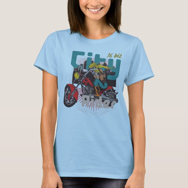 Camiseta Velho jogo de cartucho retrô de 16 bits (Frente)