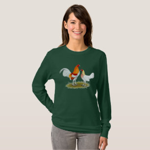 Camiseta Velho Jogo Inglês Bantam: Estilo Vermelho