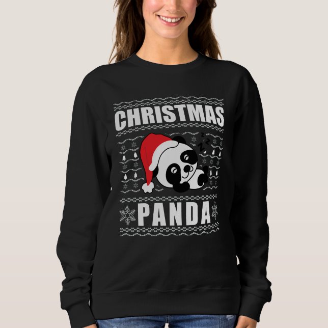 Camiseta Velho Natal Panda (Frente)
