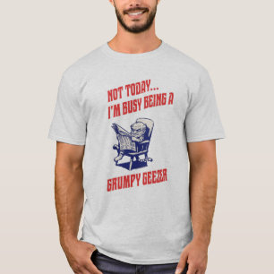 Camiseta Velho Resmungão Ocupado