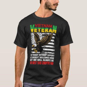 Camiseta Velho Vietname Veterano Americano Patriótico Ameri