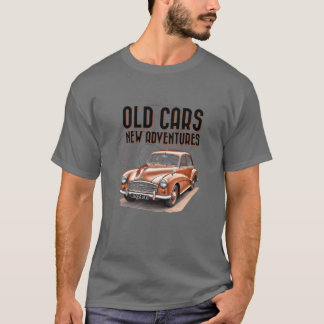 Camiseta Velhos Carros Novas Aventuras Morris Oford Impress