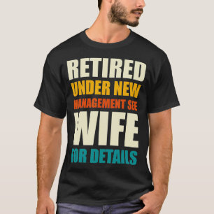 Camiseta Velhos Homens Retirados Plano Humorístico Vovô Eng