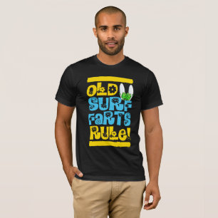 Camiseta Velhos surf Farts (masculino)
