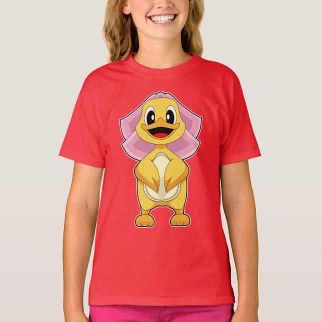 Camiseta Velo de Noiva de Pato Casamento (Frente)
