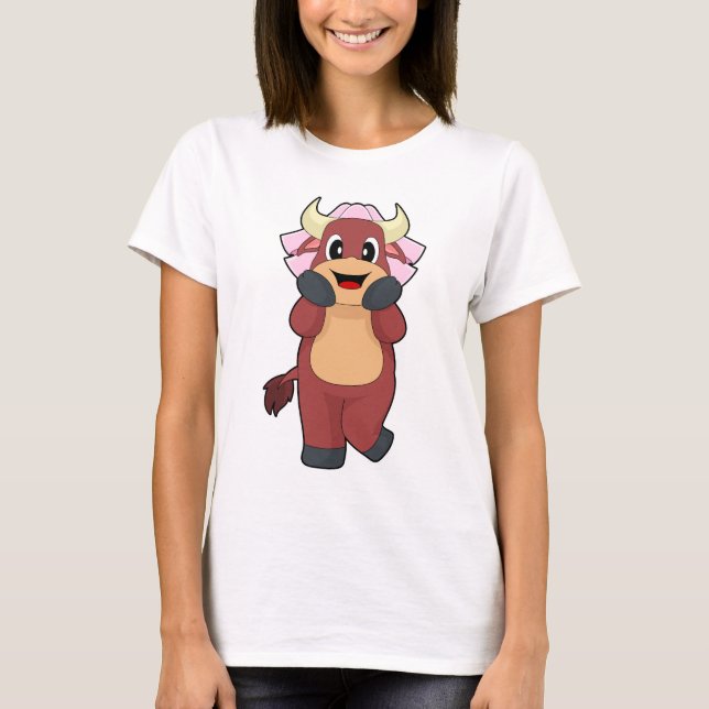 Camiseta Velo de Noiva Touro Casamento (Frente)