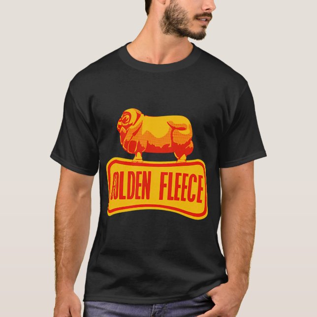 Camiseta velo de ouro (Frente)
