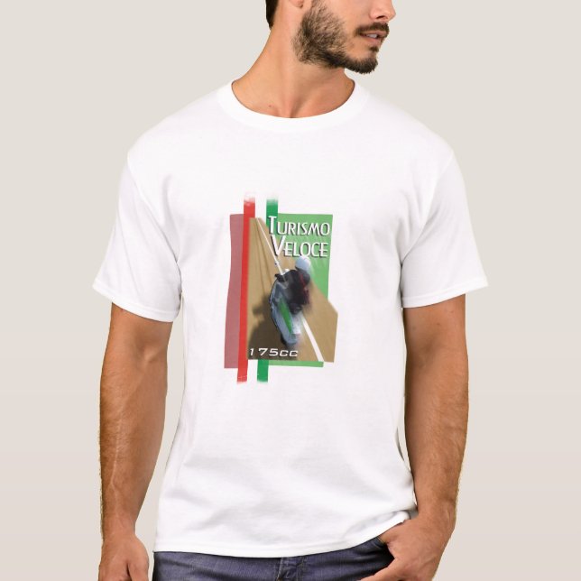 Camiseta veloce 175 do turismo (Frente)