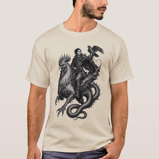 Camiseta Velocidade Arcana Vassago Desencadeada (Frente)