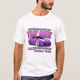 Camiseta Velocidade Clássica, Thrills do Eterno Race Retroa