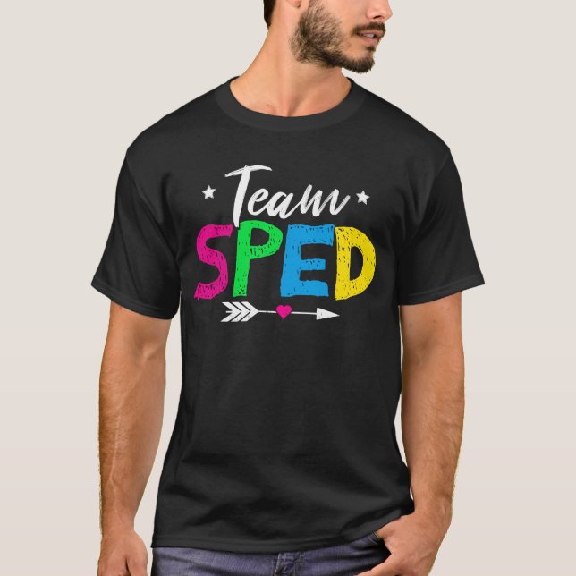 Camiseta velocidade da equipe (Frente)