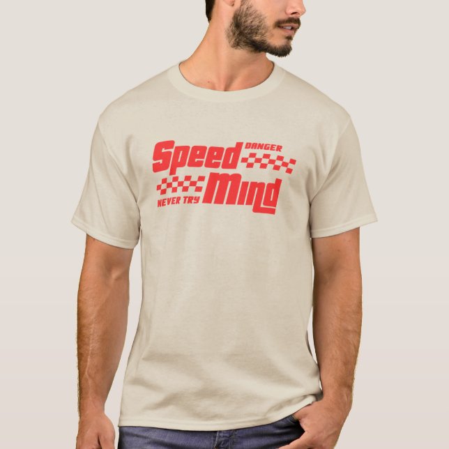 Camiseta Velocidade da mente (Frente)
