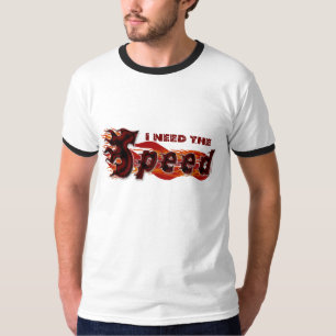 Camiseta Velocidade da necessidade