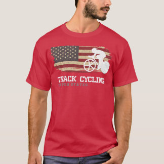 Camiseta Velocidade de ciclismo de bicicleta nos Estados Un