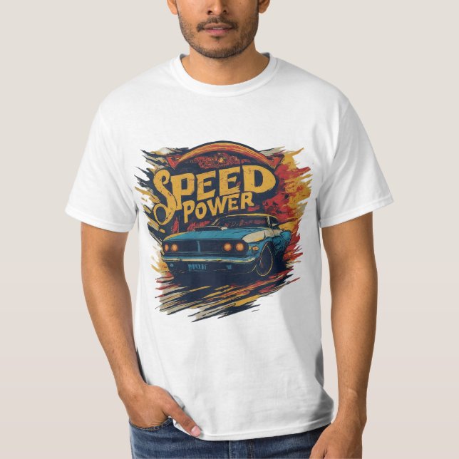 Camiseta Velocidade de energia (Frente)