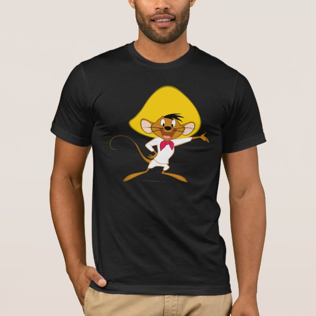 Camiseta VELOCIDADE GONZALES™ em pé (Frente)