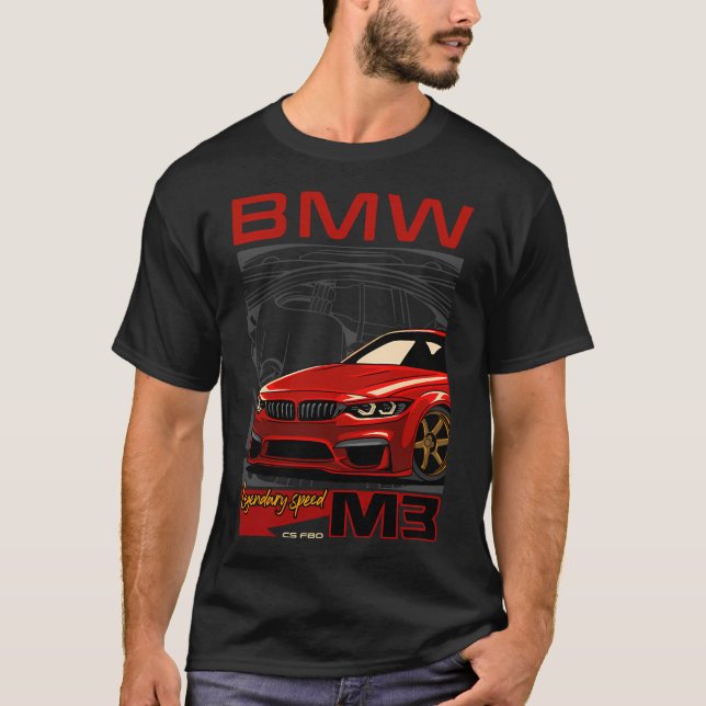 Camiseta Velocidade Legendária M3 F80 (Frente)