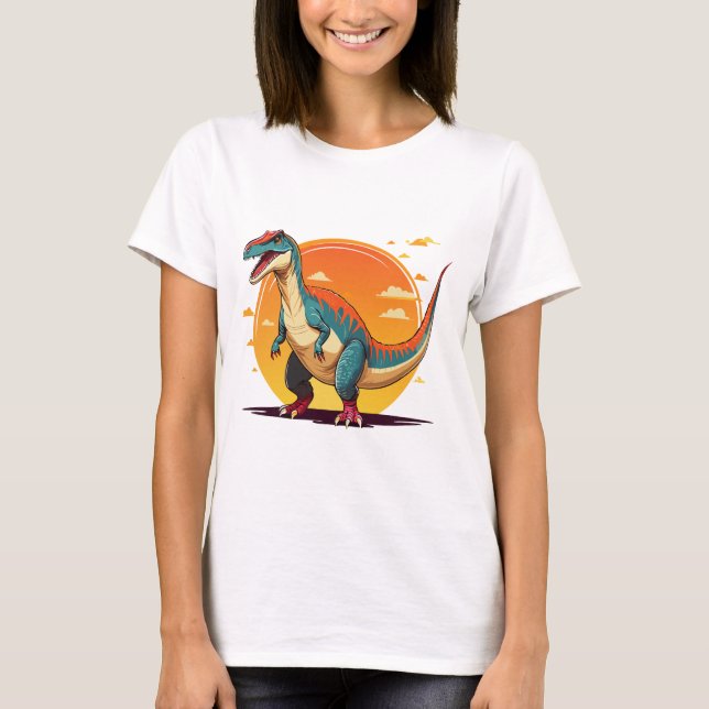Camiseta Velociraptor (Frente)