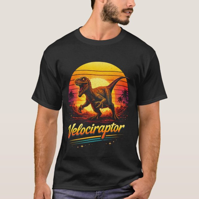 Camiseta Velociraptor (Frente)