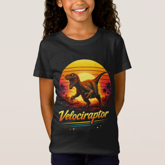 Camiseta Velociraptor (Frente)
