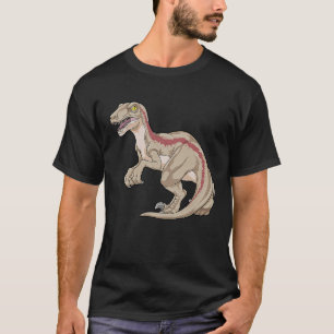 Camiseta Velociraptor Dinossauro Raptor Predador Pré-Histór