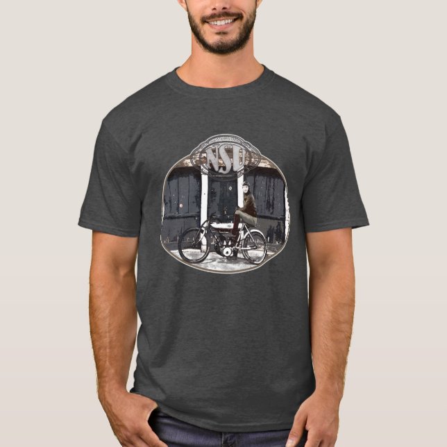 Camiseta velomotor NSU 1908 (Frente)
