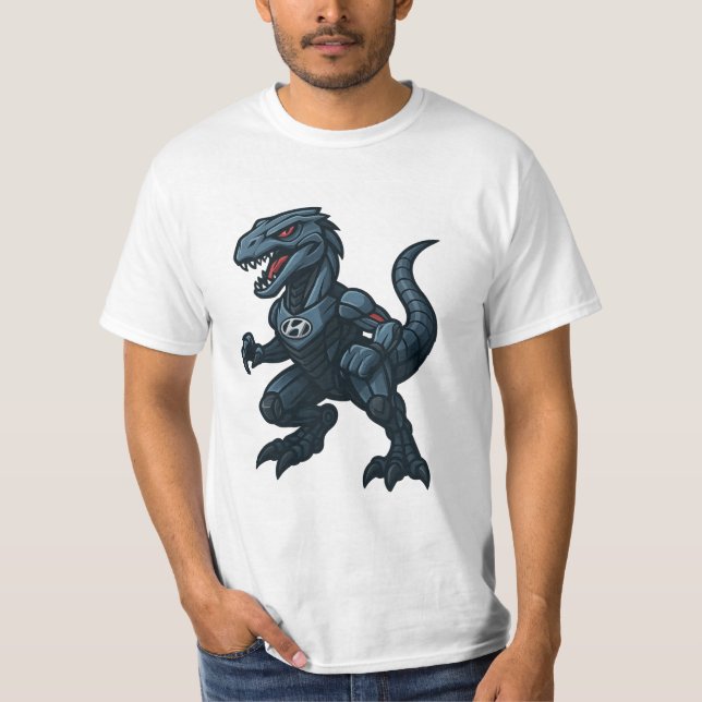 Camiseta VelosterRaptor Mascot (Frente)