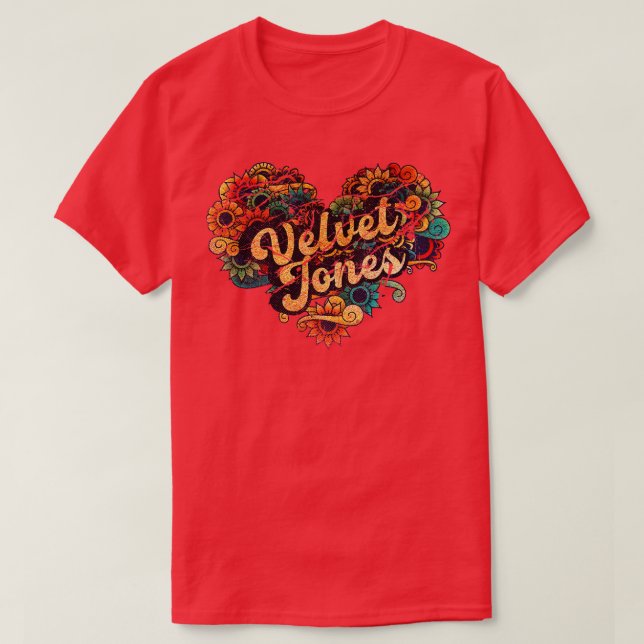 Camiseta Velvet Jones Gloomy (Frente do Design)