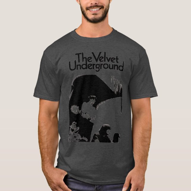 Camiseta Velvet Underground engraçado (Frente)