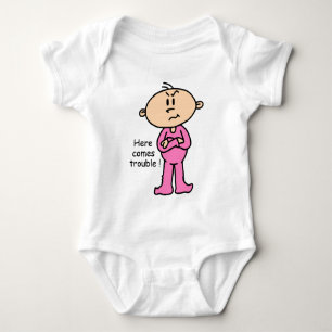 Camiseta Vem aqui o bebê do problema (o ROSA)