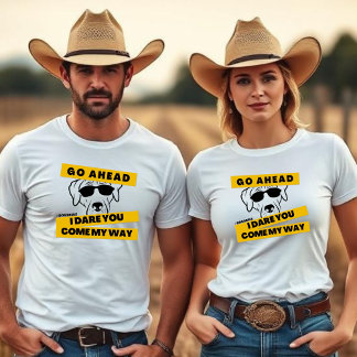 Camiseta Vem, Eu Desafio Você, Venha Pelo Meu Caminho - Cac