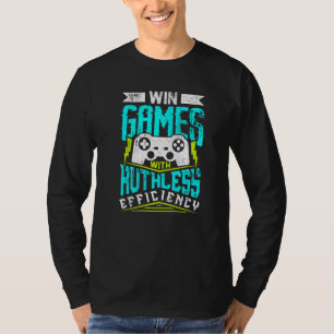 Camiseta VENÇA JOGOS COM EFICIÊNCIA IMPiedosa Jogos