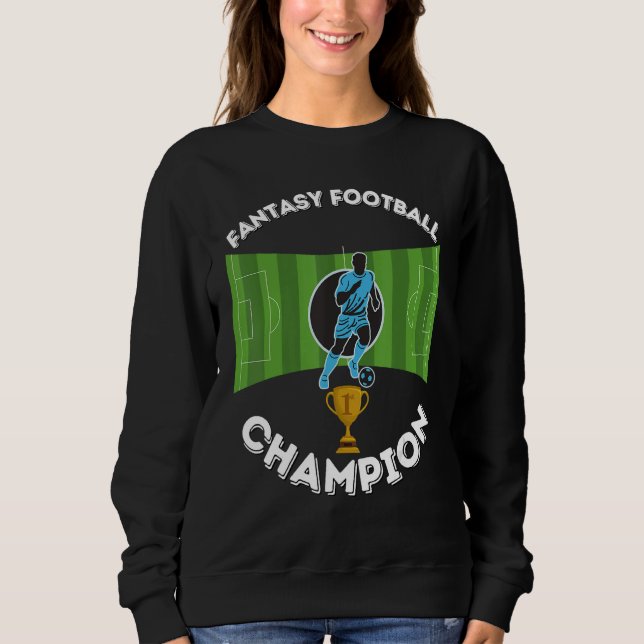 Camiseta Vencedor da FFL, campeã de futebol da Fantasy Leag (Frente)