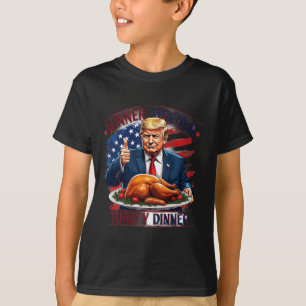 Camiseta Vencedor da Turquia Janta Engraçado Trump Thanksgi
