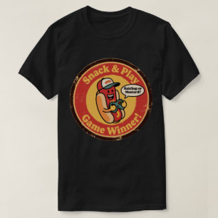 Camiseta Vencedor de Lanche & Jogo