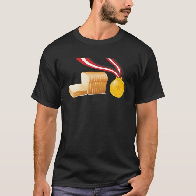 Camiseta Vencedor De Pão Preguiçoso Fazendo O Halloween Cos (Frente)